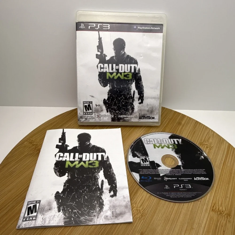 Call Of Duty Modern Warfare 3 (PS3 PlayStation 3) Tested‎ CIB Complete w Manual